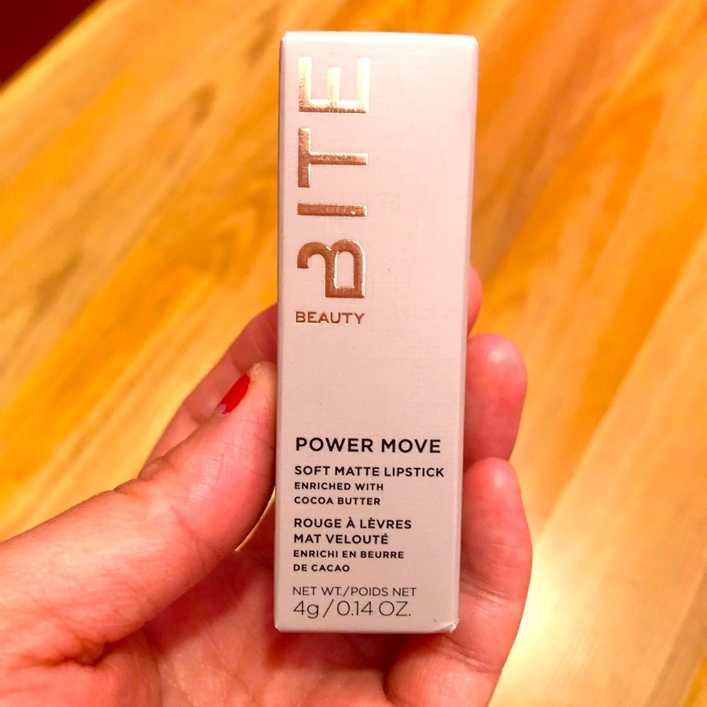 Bite Power Move Soft Matte Lipstick Maple